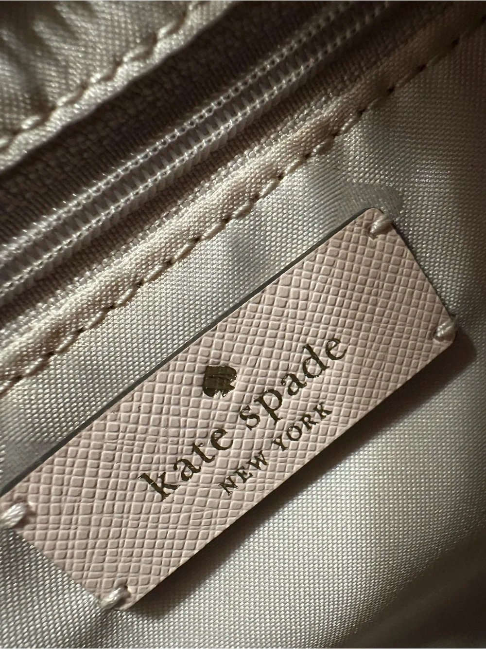 kate spade Staci Blush Pink Leather Medium Crossbody Satchel